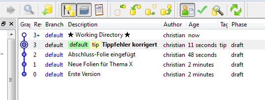 Versionsverwaltung Versionsverwaltung