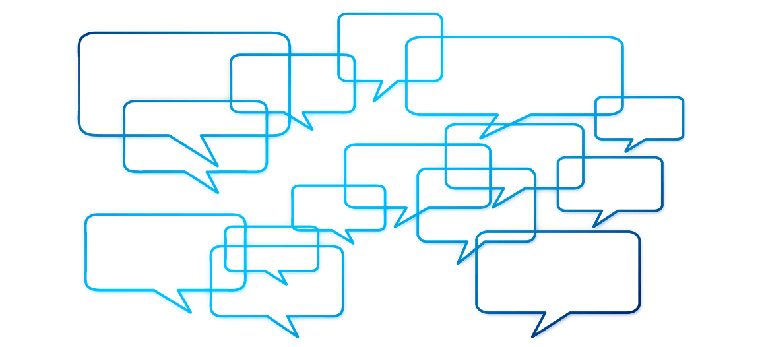 Textbausteine Wortblasen